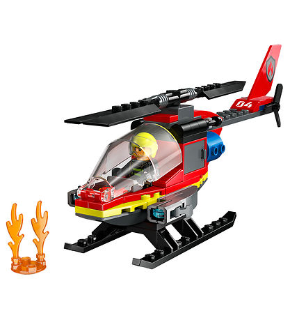 LEGO® City - Brandslukningshelikopter 60411 - 85 Dele