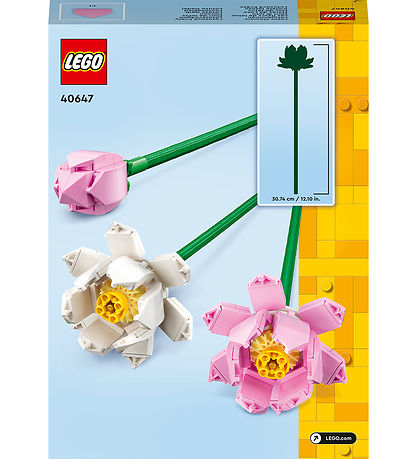 LEGO Blomster - Lotusblomster - 40647 - 220 Dele