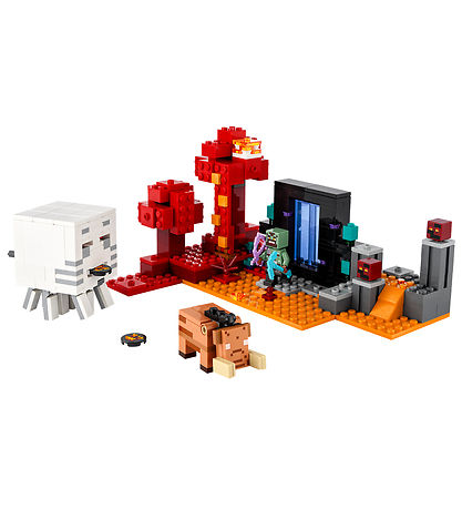 LEGO® Minecraft - Baghold Ved Nether-portalen 21255 - 352 Dele