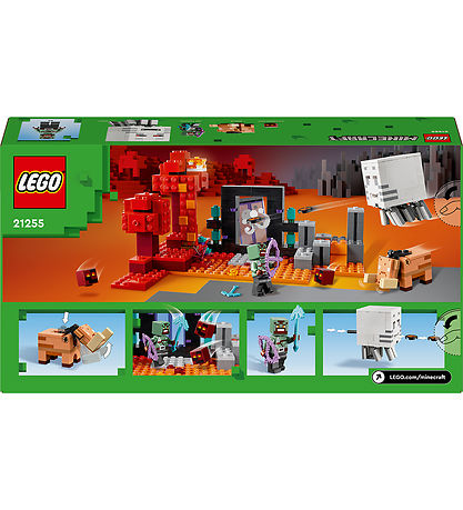 LEGO Minecraft - Baghold Ved Nether-portalen 21255 - 352 Dele