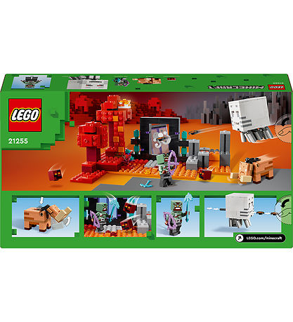 LEGO® Minecraft - Baghold Ved Nether-portalen 21255 - 352 Dele