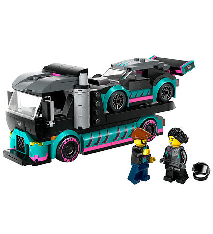 LEGO City - Racerbil Og Biltransporter 60406 - 328 Dele