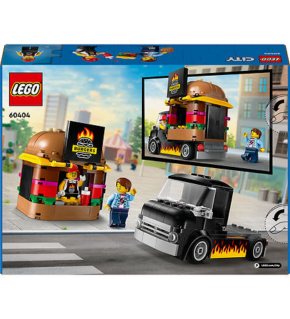 LEGO City - Burgervogn 60404 - 194 Dele