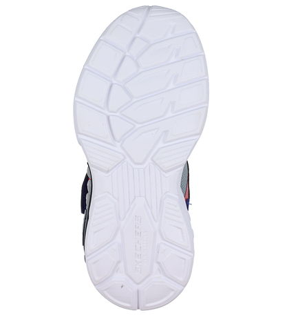 Skechers Sko m. Lys - Light Storm 3 - Navy/Rd