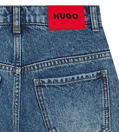 HUGO Denimshorts - 446 - Loose Fit - Double Stone