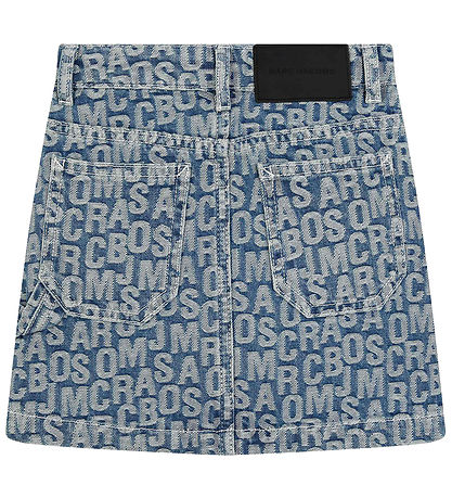 Little Marc Jacobs Nederdel - Denim Blue m. Print