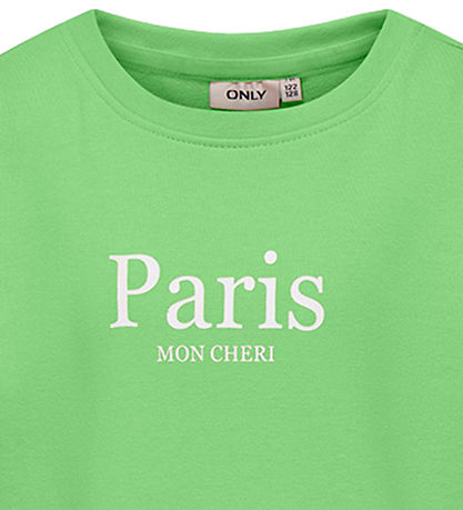 Kids Only Kjole - KogMindy - Summer Green/Paris