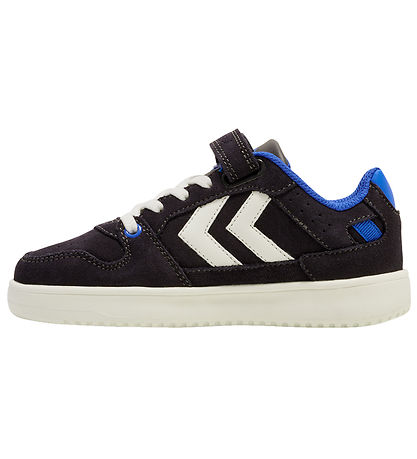 Hummel Sko - St. Power Play Suede JR - Obsidian