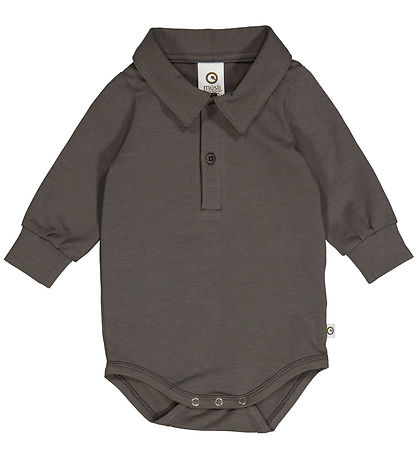 Msli Skjortebody l/ - Cozy Me - Tower Grey