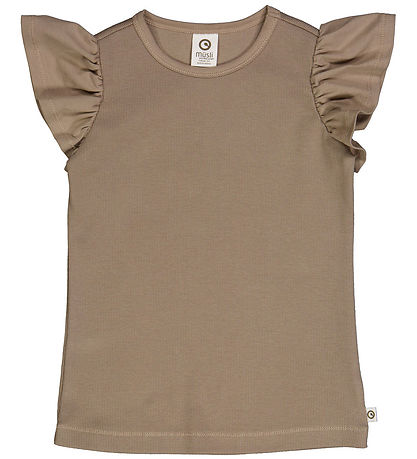 Msli T-shirt - Cozy Me - Cashew