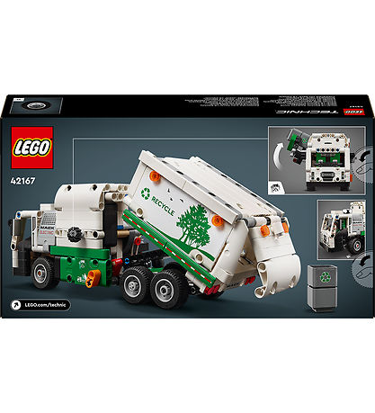 LEGO Technic - Mack LR Electric-skraldevogn 42167 - 503 Dele