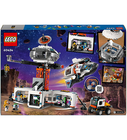 LEGO® City - Rumbase Og Raketaffyringsrampe 60434 - 1422 Dele