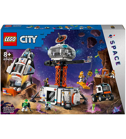 LEGO® City - Rumbase Og Raketaffyringsrampe 60434 - 1422 Dele