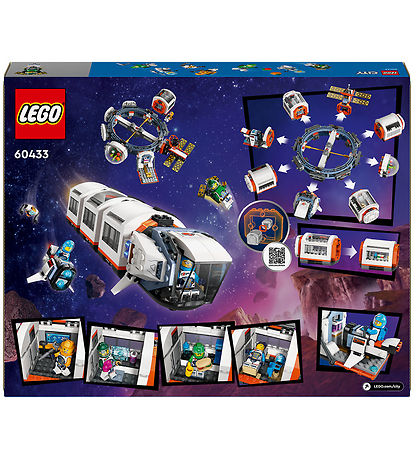 LEGO® City - Modulopbygget Rumstation 60433 - 1097 Dele