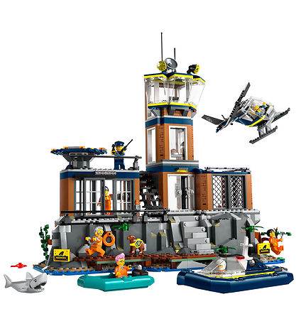 LEGO® City - Politiets fængselsø 60419 - 980 Dele