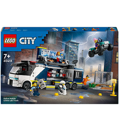 LEGO® City - Politiets Mobile Kriminallaboratorium 60418 - 674 D