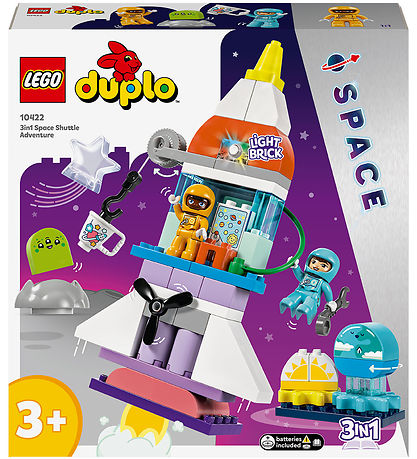 LEGO DUPLO - 3-i-1-Eventyr Med Rumfrge 10422 - 58 Dele