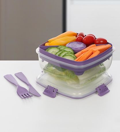 Sistema Madkasse - Salad To Go 1,1L - Lilla