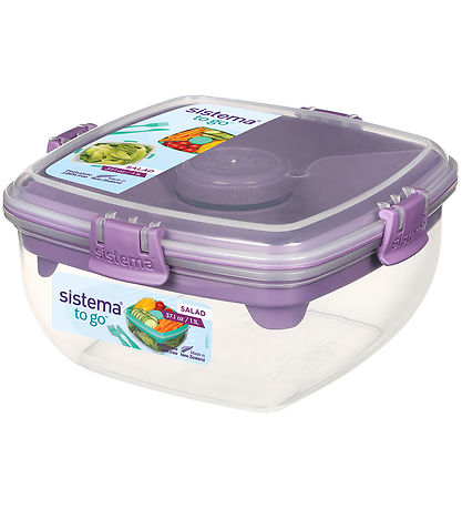 Sistema Madkasse - Salad To Go 1,1L - Lilla