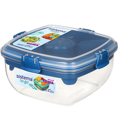 Sistema Madkasse m. Tilbehr - Salad To Go 1,1L - Bl