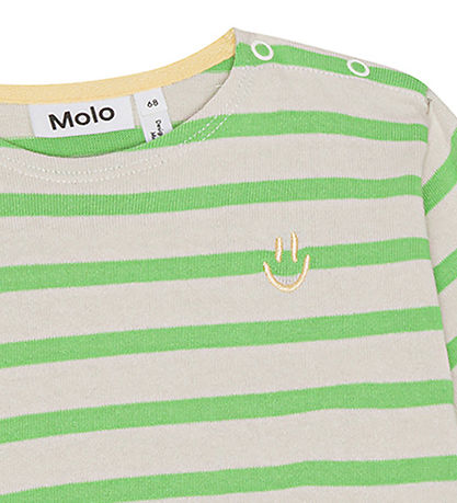 Molo Bluse - Edarko - Grass Stripe