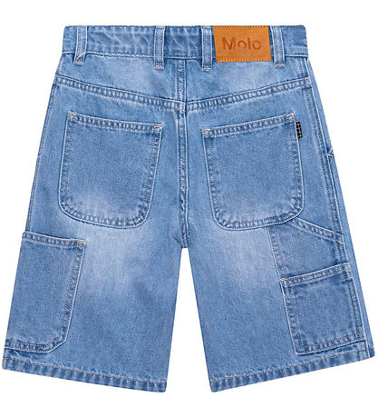 Molo Shorts - Archie - Lightblue Denim