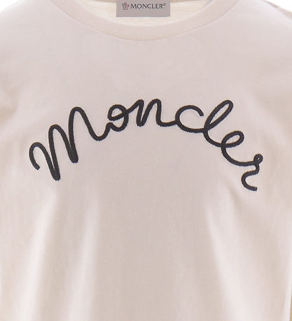 Moncler Bluse - Cream m. Broderi