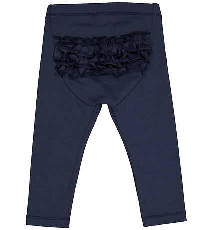 Msli bukser - Cozy Me Frill - Night Blue