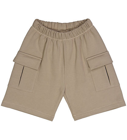 Msli Shorts - Sweat Cargo - Cashew