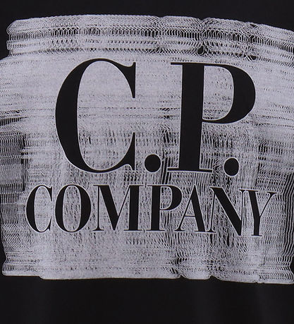 C.P. Company T-shirt - Sort m. Hvid