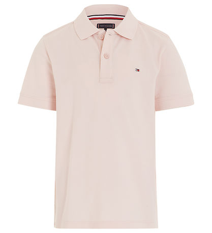 Tommy Hilfiger Polo - Flag Polo - Whimsy Pink