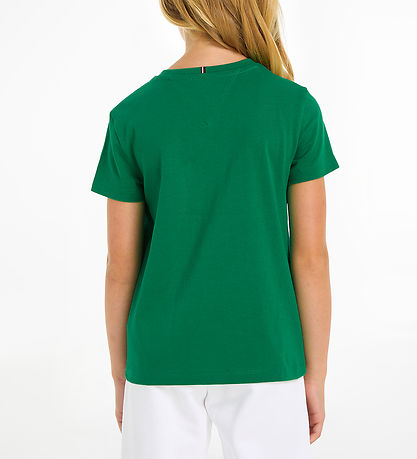 Tommy Hilfiger T-shirt - Monotype Tee - Olympic Green
