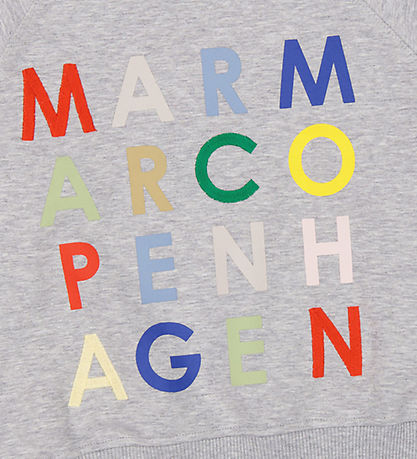 MarMar Sweatshirt - Theos - Multicol Letters