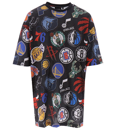 New Era T-Shirt - NBA Logoer - Sort