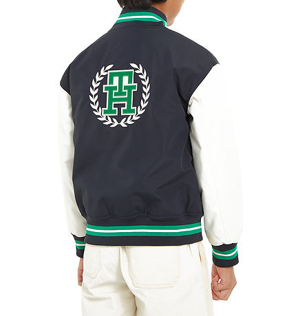 Tommy Hilfiger Jakke - Varsity Jacket - Desert Sky