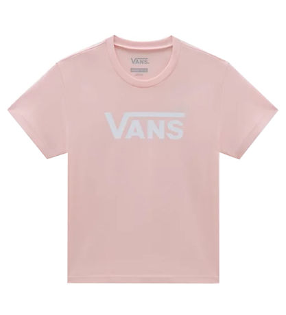 Vans T-shirt  - Gr Flying V Crew Girls - Medium Pink