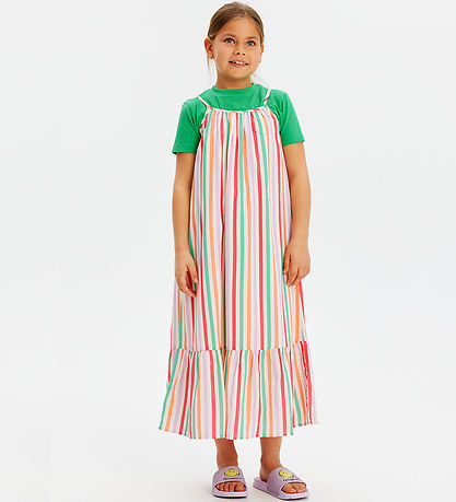 The New Kjole - TnJodie Maxi - Multi Stripe