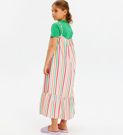 The New Kjole - TnJodie Maxi - Multi Stripe