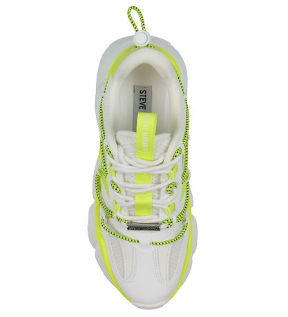 Steve Madden Sko - Spectator - Hvid/Neon Yellow