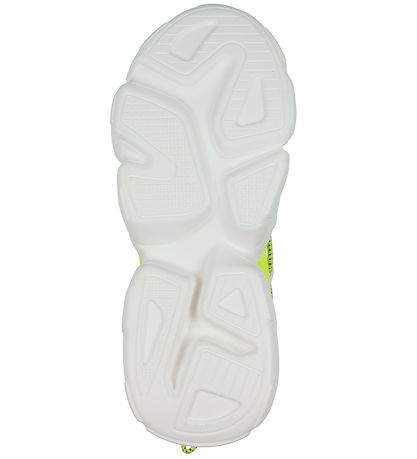 Steve Madden Sko - Spectator - Hvid/Neon Yellow