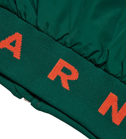 Marni Jakke - Pine Green m. Orange