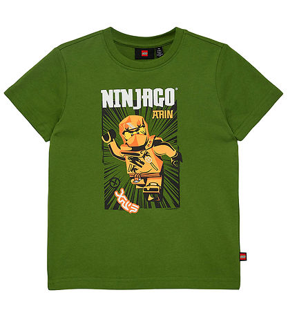 LEGO Ninjago T-shirt - LWTano - Twist of Lime