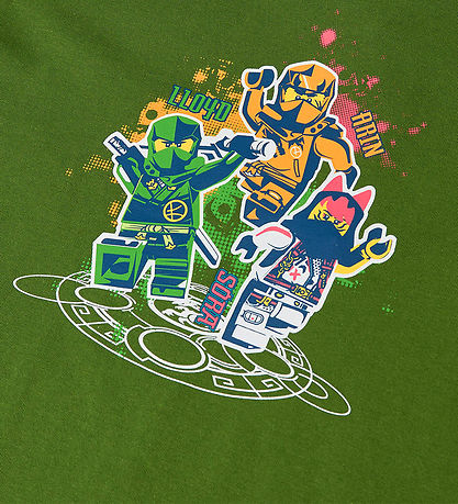 LEGO Ninjago T-shirt - LWTano - Twist of Lime