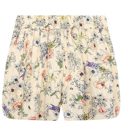 Zadig & Voltaire Shorts - Nicole - Cream m. Blomster