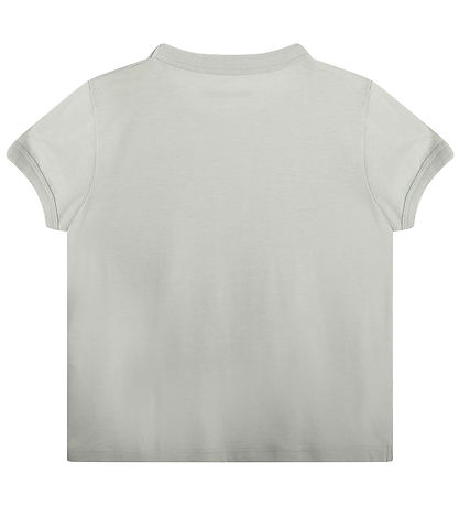 Zadig & Voltaire T-shirt - Alister - Lysegr m. Blomster/Similis