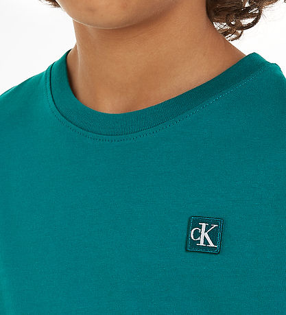 Calvin Klein T-shirt - Mono Mini Badge Reg - Fanfare