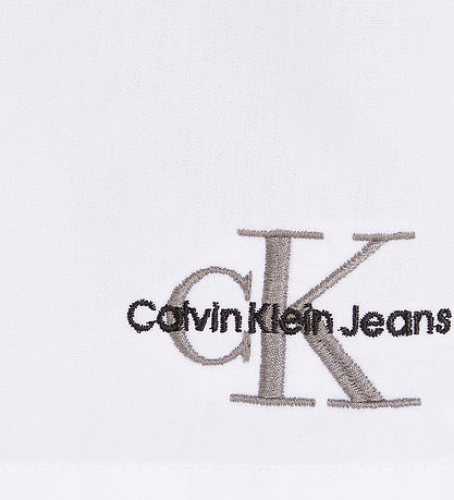 Calvin Klein Skjorte - Monogram Off - Bright White
