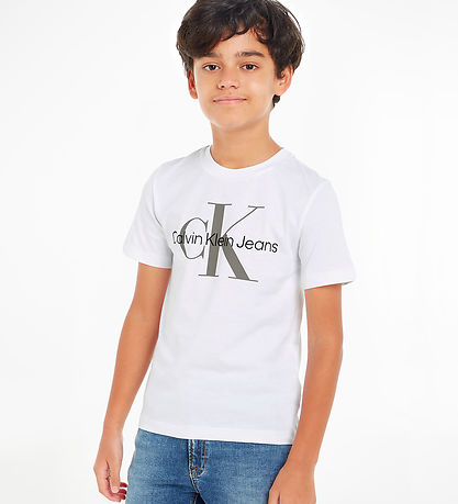 Calvin Klein T-shirt - Monogram - Bright White