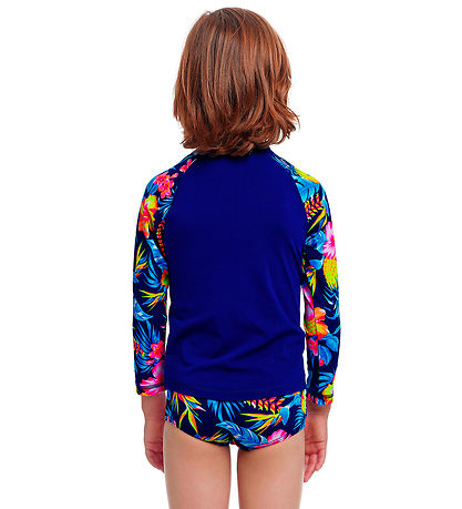 Funkita Badebluse - Zippy Rash - UV50+ - In Bloom