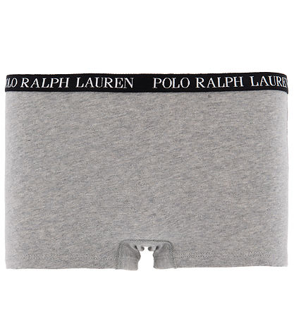 Polo Ralph Lauren Hipsters - 2 pak - Sort/Grmeleret